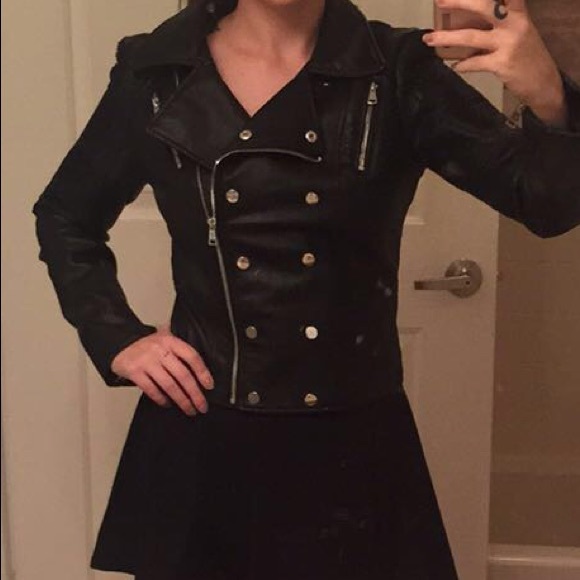 Bebe leather jacket(( price is firm)) - Picture 5 of 6